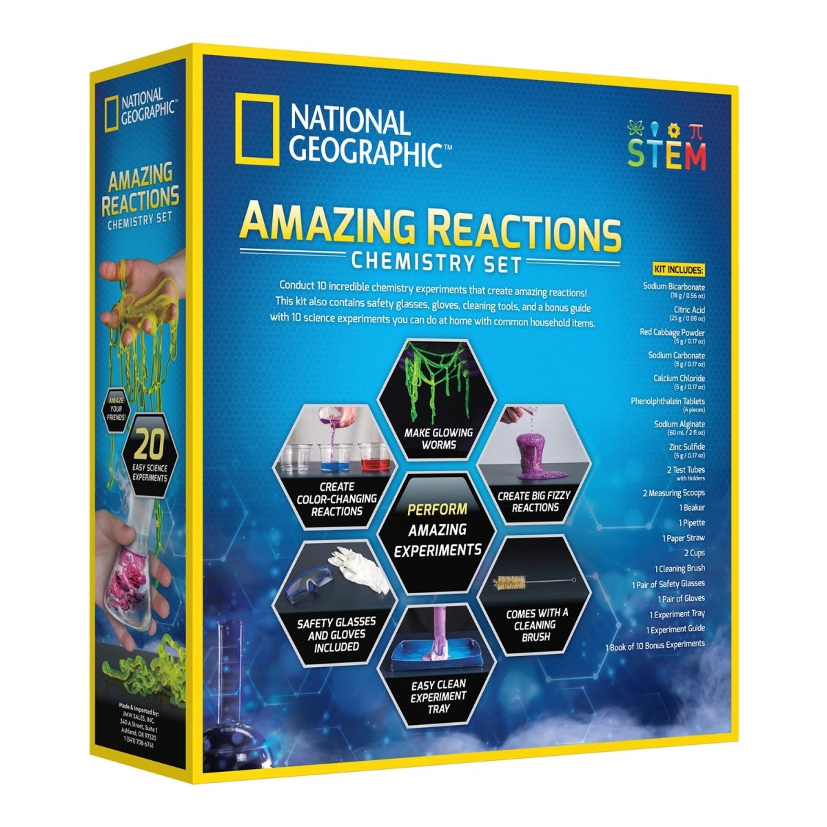 NG AMAZING REACTIONS CHEMESTRY SET - Premium for Kids in Qatar | Toysaro.com